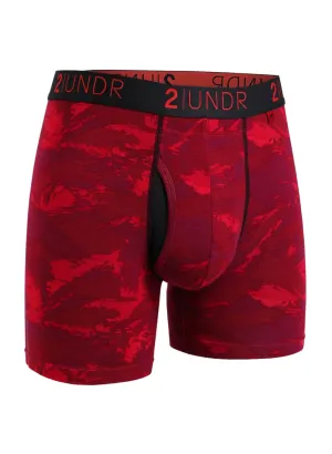 Swing Shift Boxer Brief - Red Storm