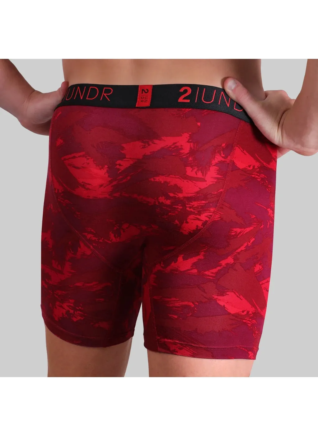 Swing Shift Boxer Brief - Red Storm