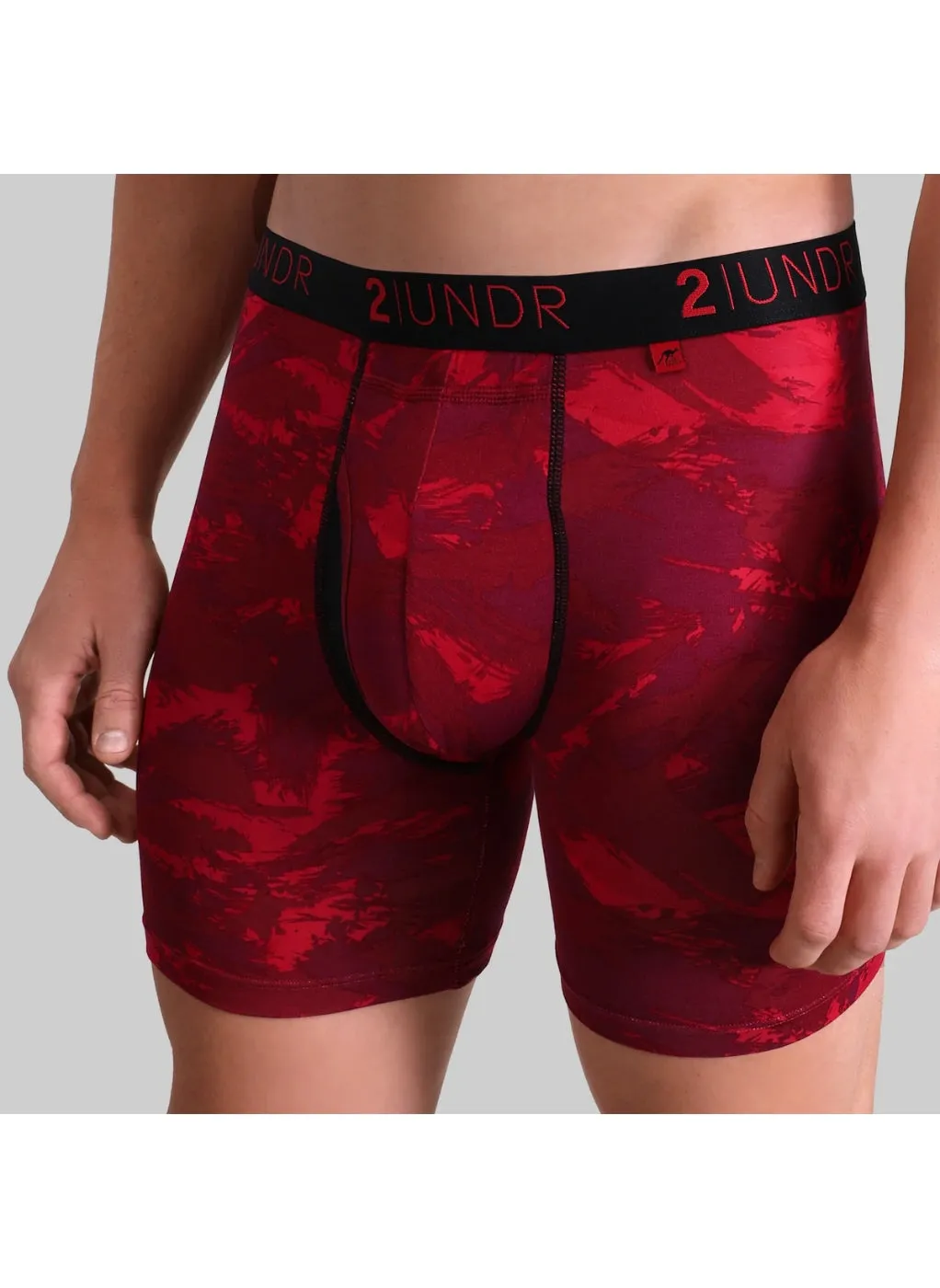 Swing Shift Boxer Brief - Red Storm