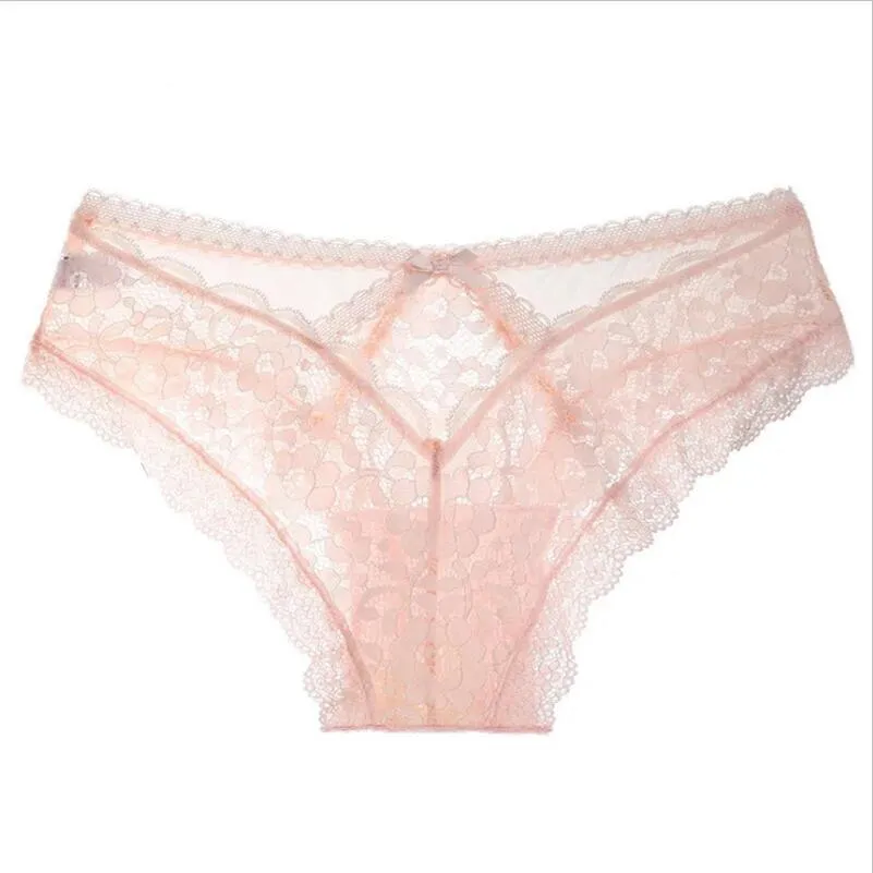 T-BOO Women Sexy Lingerie Fashion Panties Tempting Pretty Briefs High Quality Lace Hollow Out Underpants Intimates Lingerie