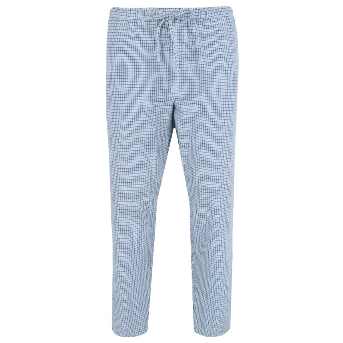 Ten West Apparel Men's Henley Short Sleeve and Plaid Pajama Pant Set