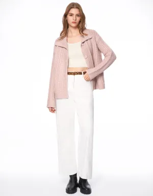 Textured Knit Cardigan