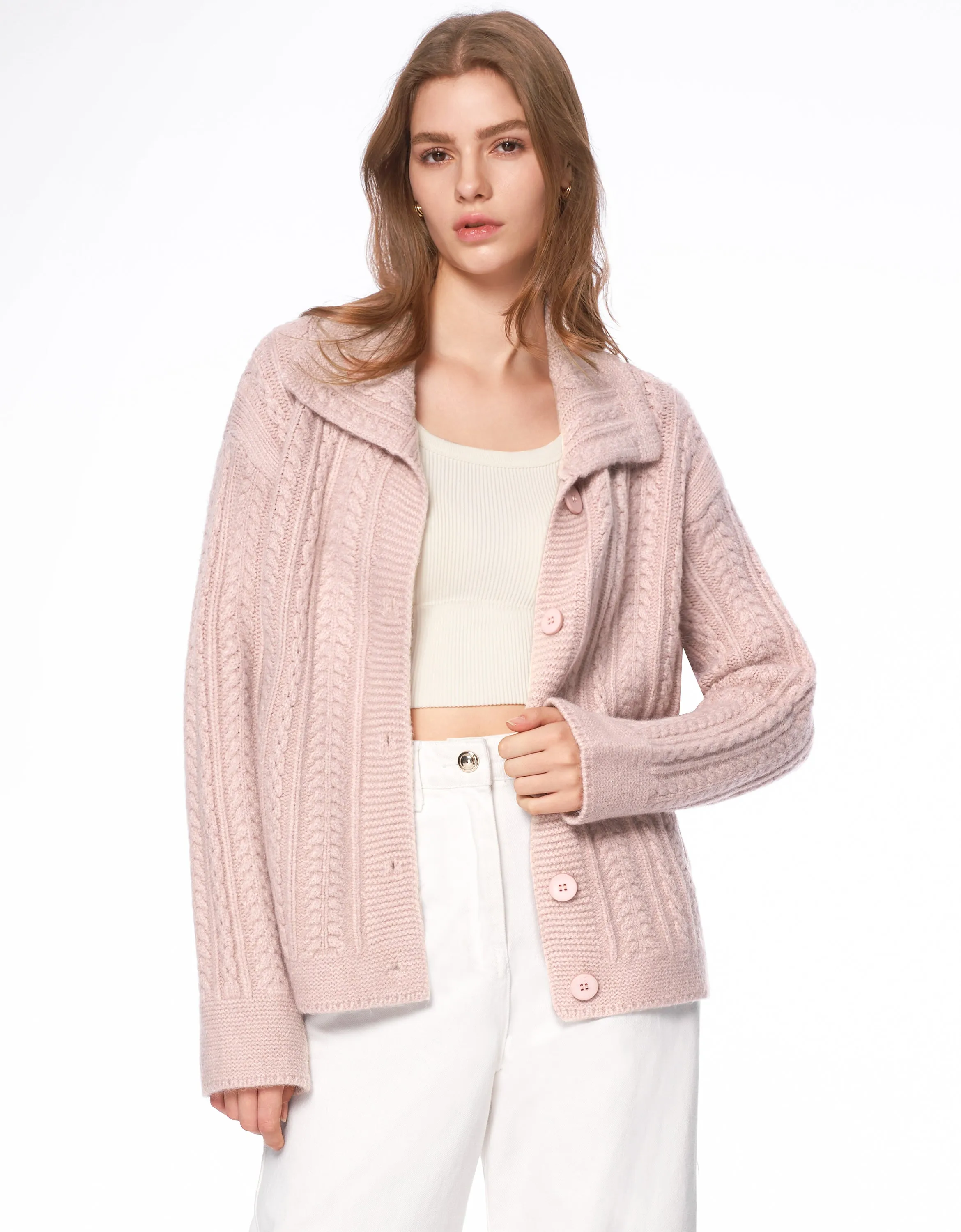 Textured Knit Cardigan