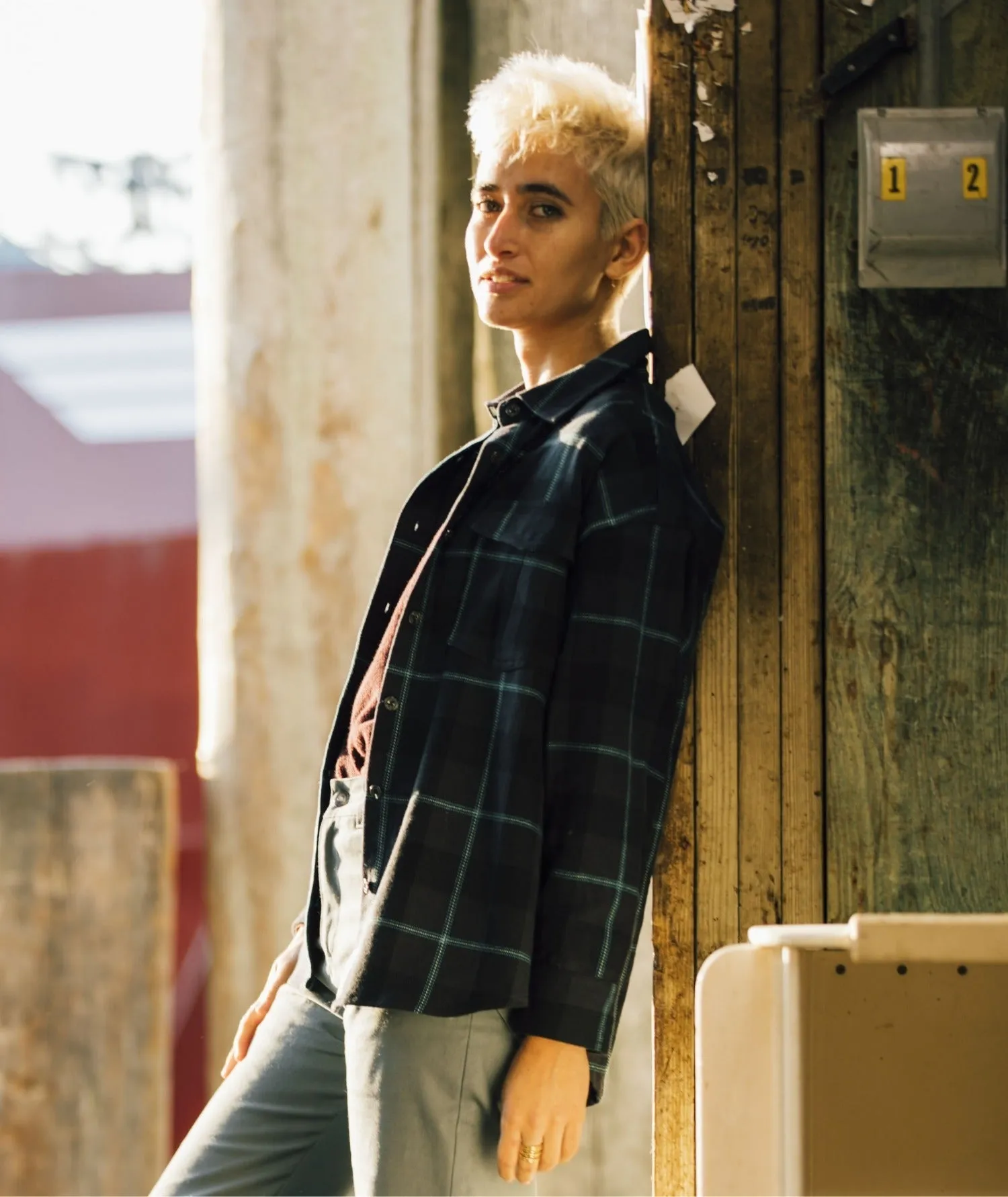 The Anchor Flannel - Black