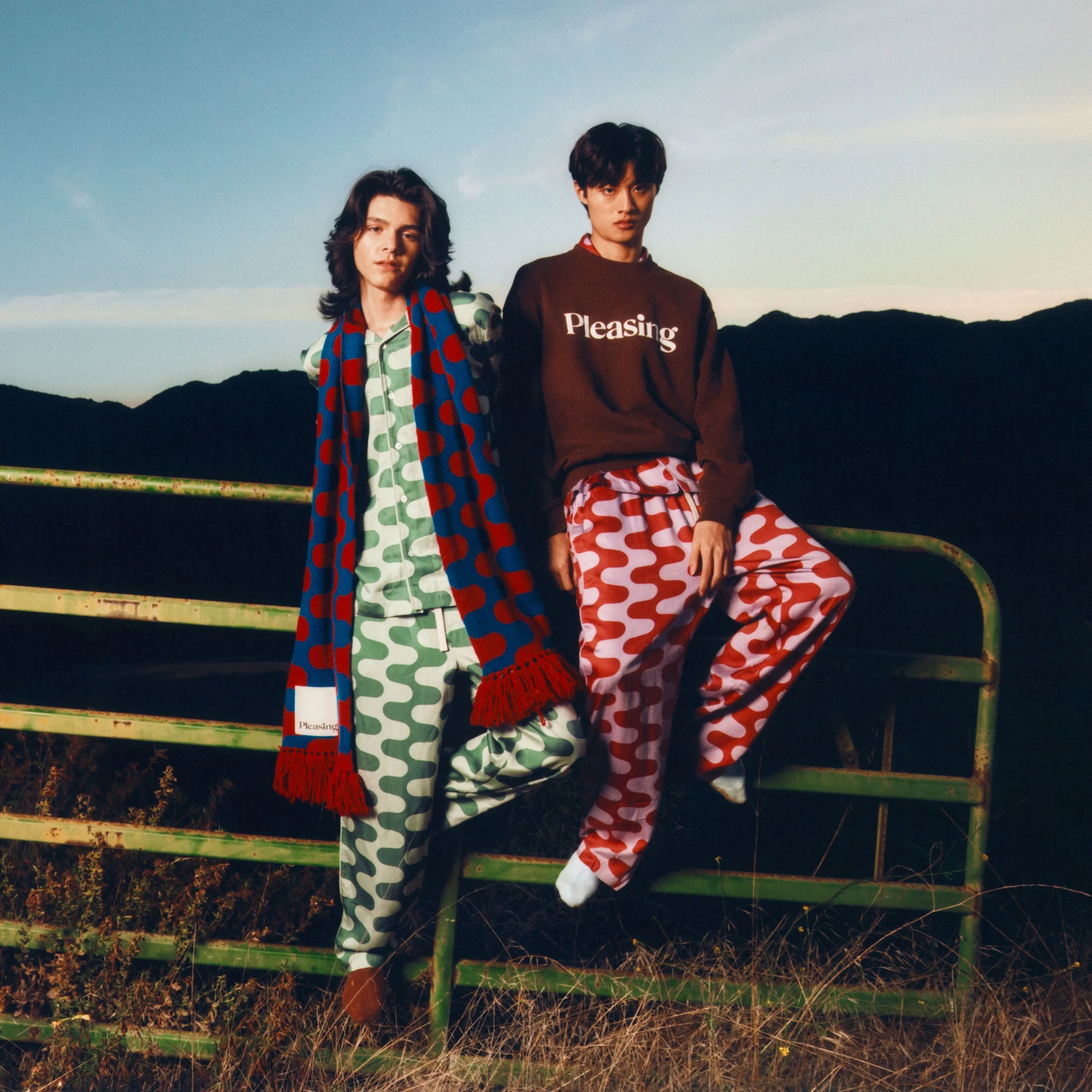 The House Pajamas in Green