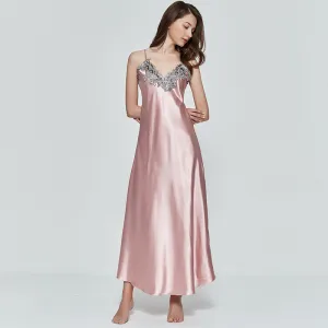The Women's Satin Lace Pajama