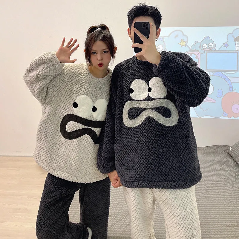 Thickened Coral Fleece Pajamas