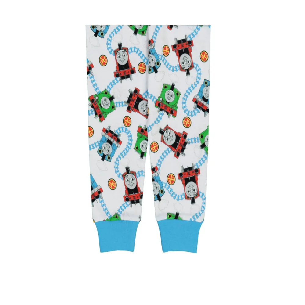 Thomas the Train Toddler Boys Pajamas Short Sleeve Cotton PJs for Kids 4pc