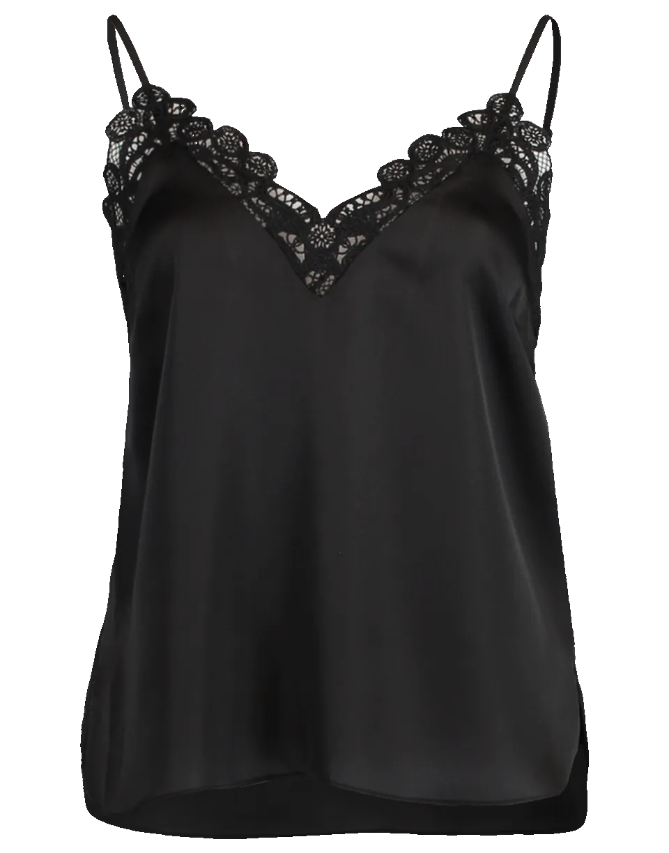 Threaded Lace Camisole Top