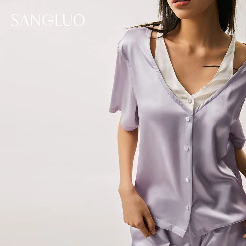 To Summer Silk Pajamas Set