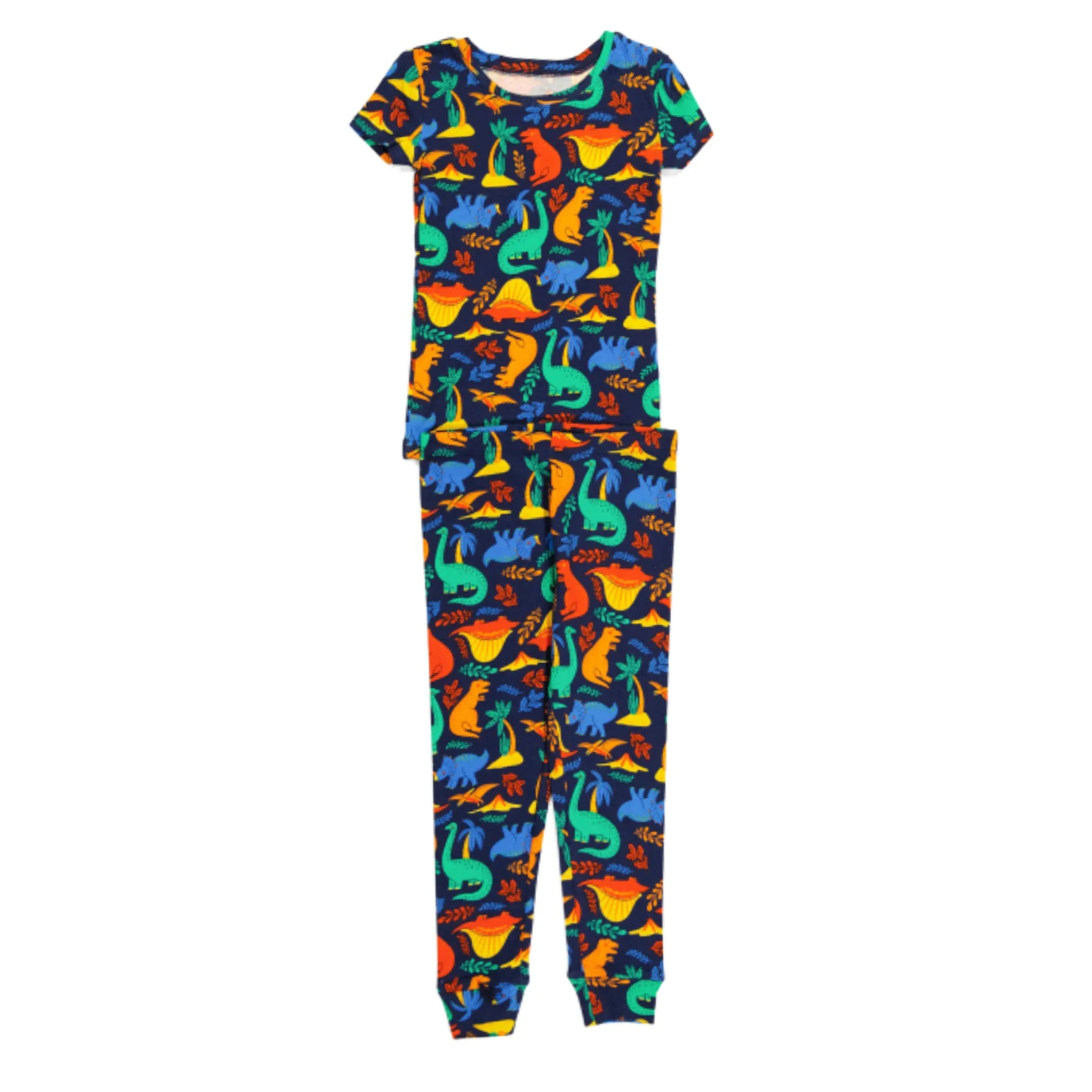 Tommy Bahama Little Boy's 2-Pc Sleepwear Dinosaur Print Soft Cotton Pajama Set