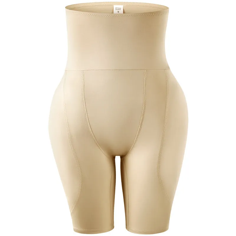 Trend4us Women's High-Waisted Seamless Shapewear Shorts
