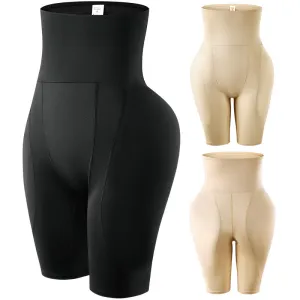 Trend4us Women's High-Waisted Seamless Shapewear Shorts