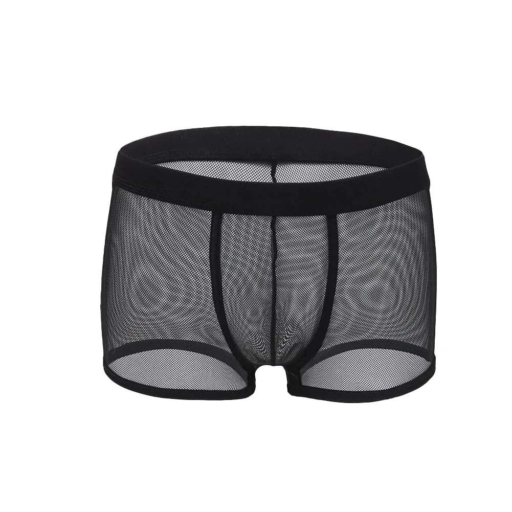 U-Convex Pouch Mesh Boxer Briefs