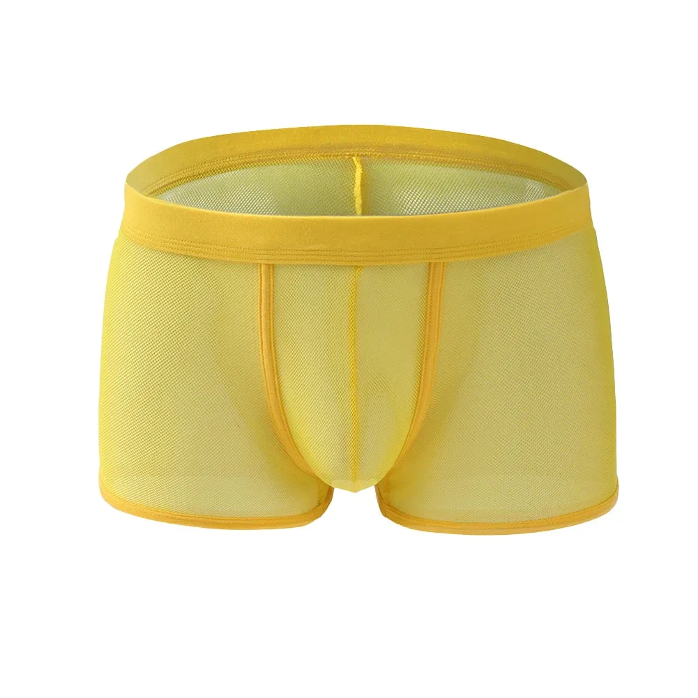 U-Convex Pouch Mesh Boxer Briefs