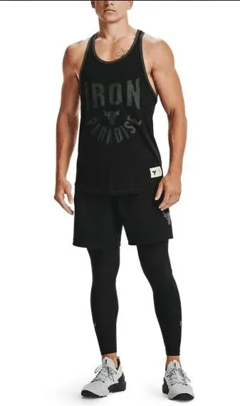 UA Men's Project Rock Iron Paradise Tank L-XXL