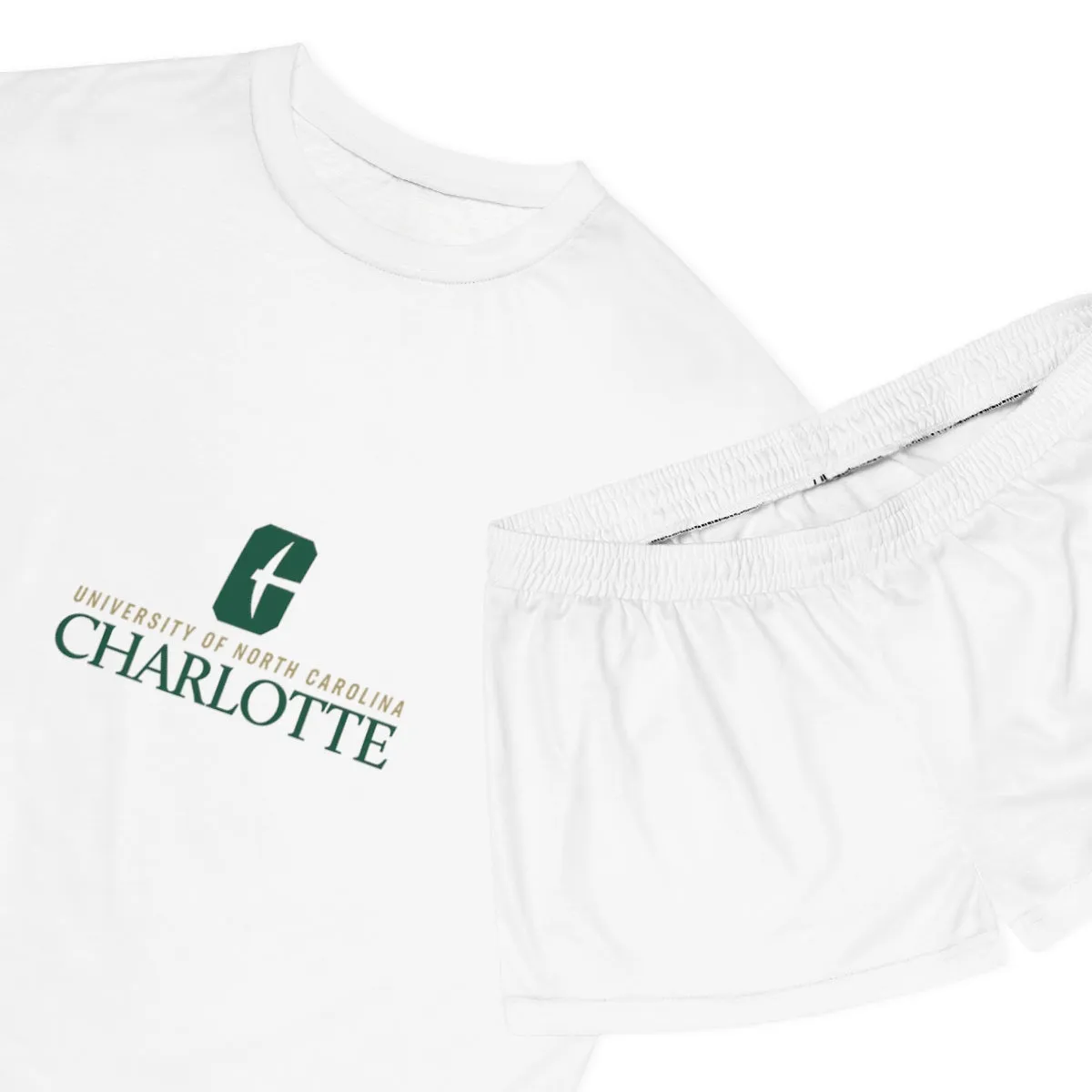 UNCC Women's Short Pajama Set (AOP)