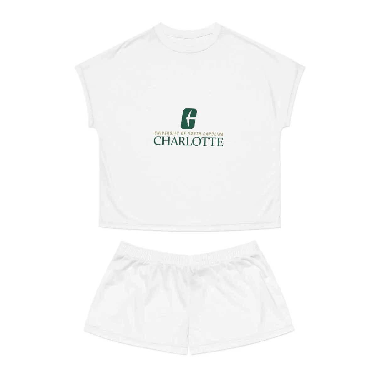 UNCC Women's Short Pajama Set (AOP)
