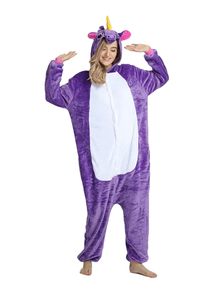 Unicorn Onesie Purple