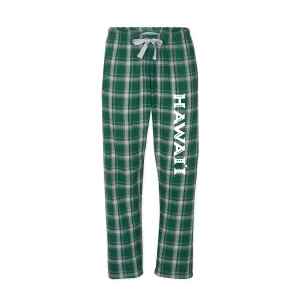 University of Hawaii Flannel Pajama Pants - Unisex