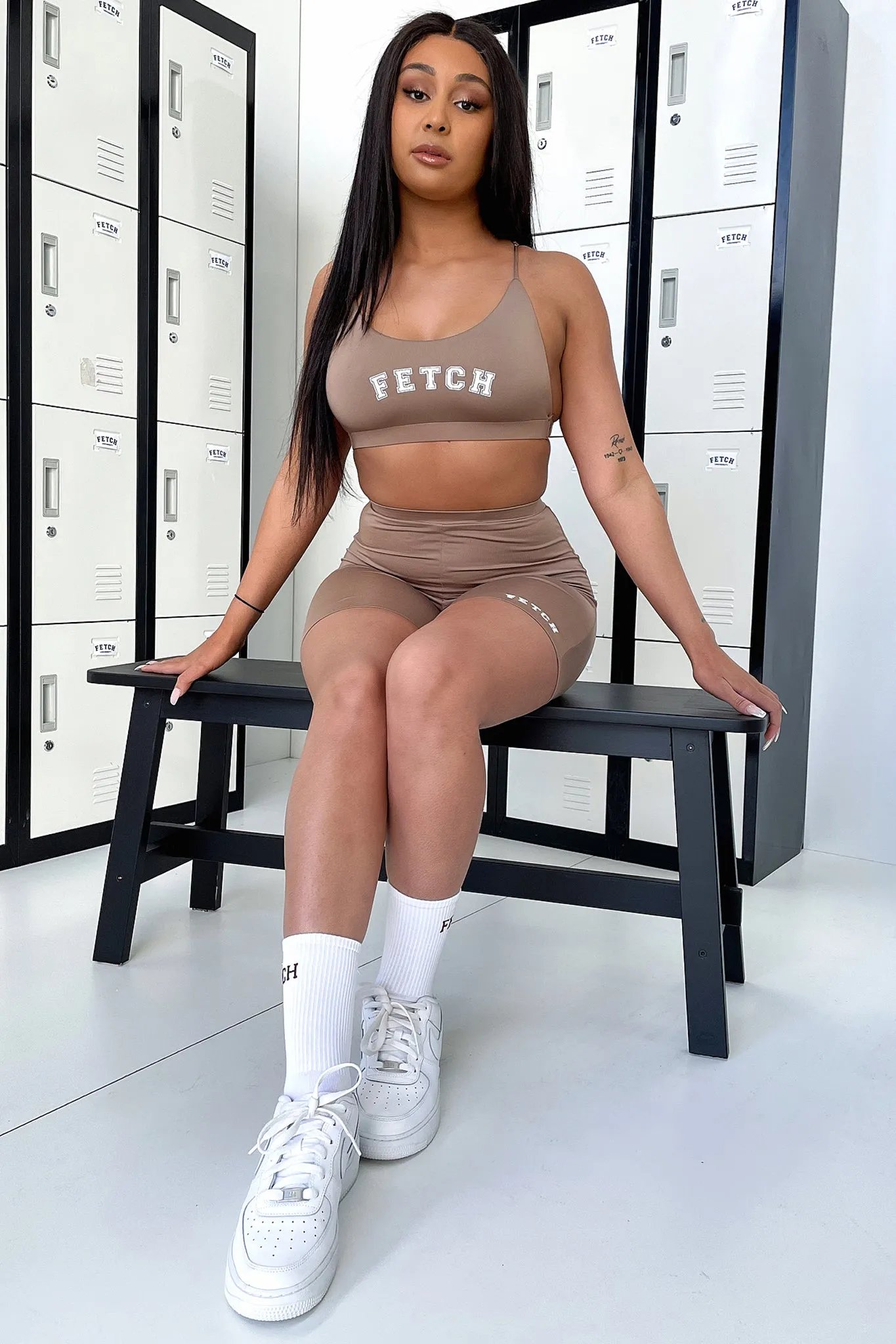 University Shorts - Brown