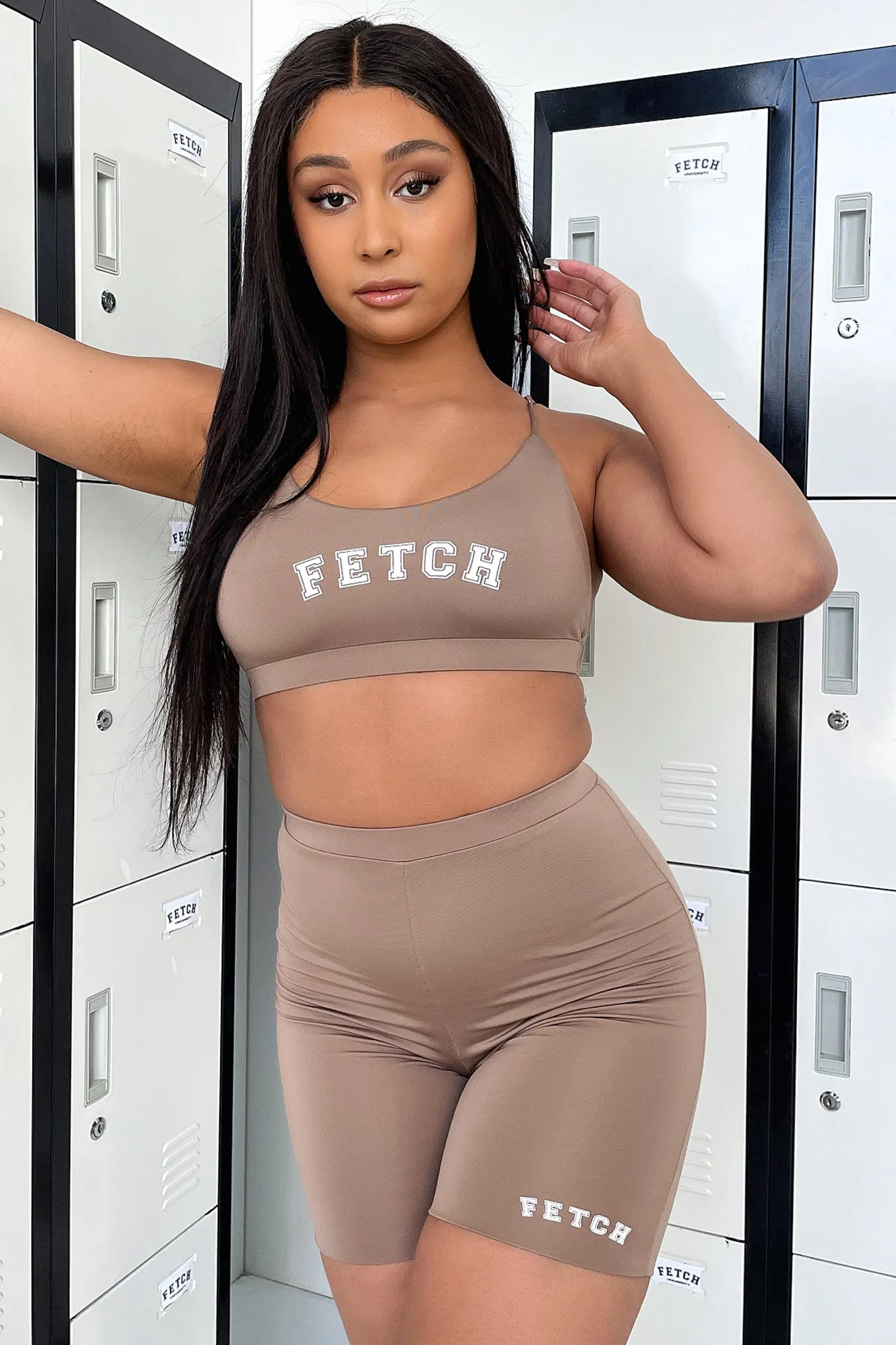 University Shorts - Brown