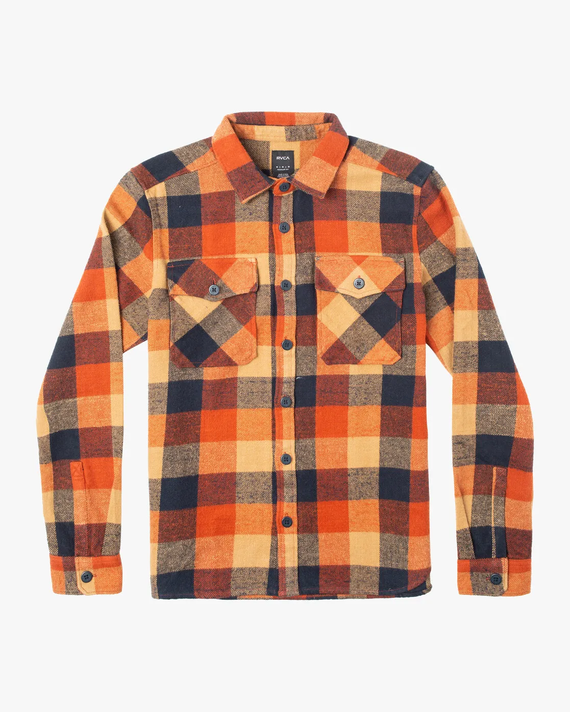 VA Cpo Flannel Shirt - Brick Red