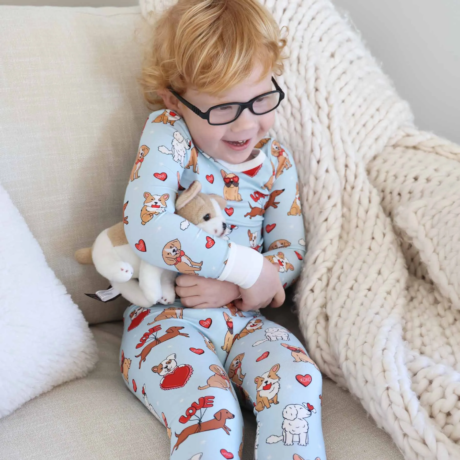 Valentine's Day Two Piece Pajama Sets