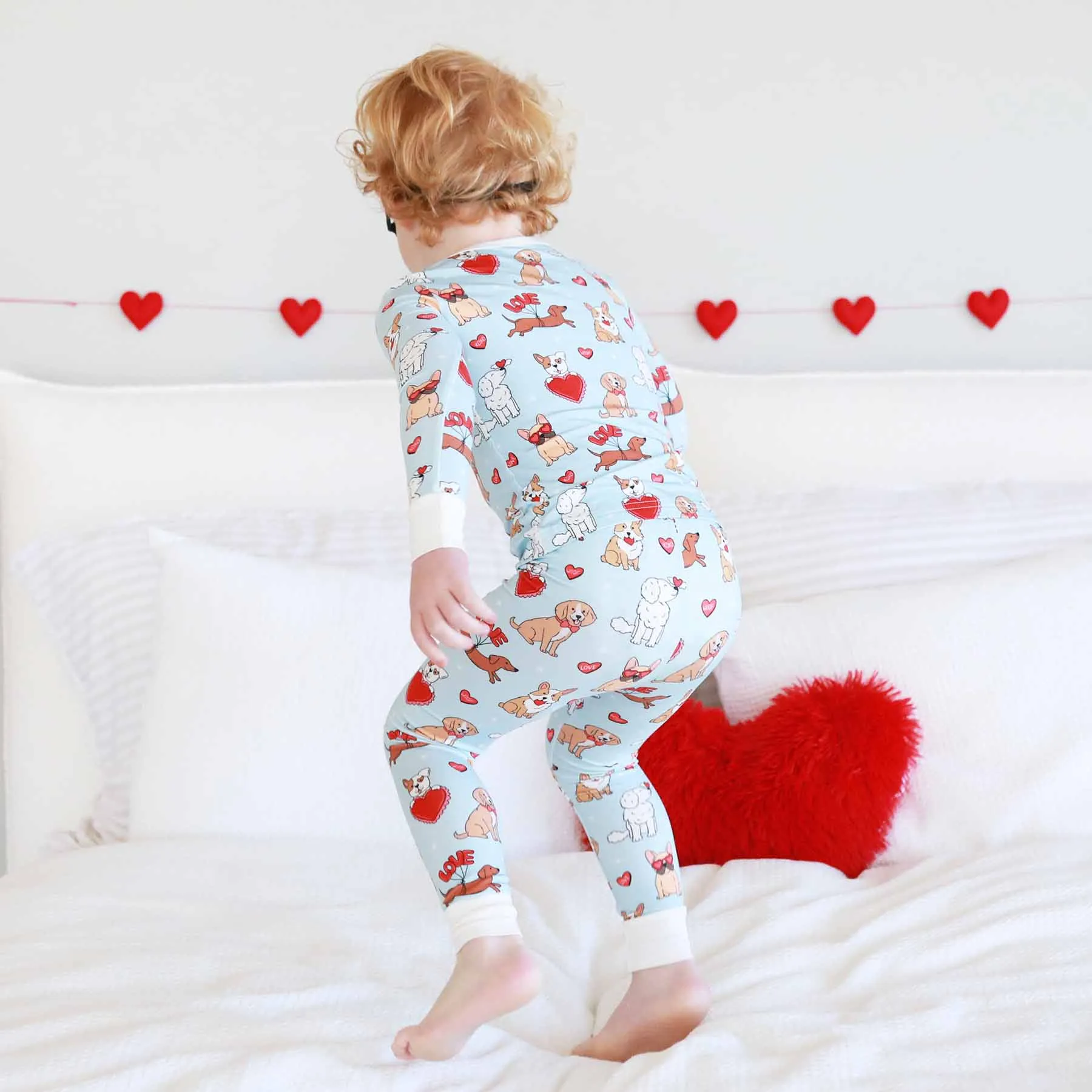Valentine's Day Two Piece Pajama Sets