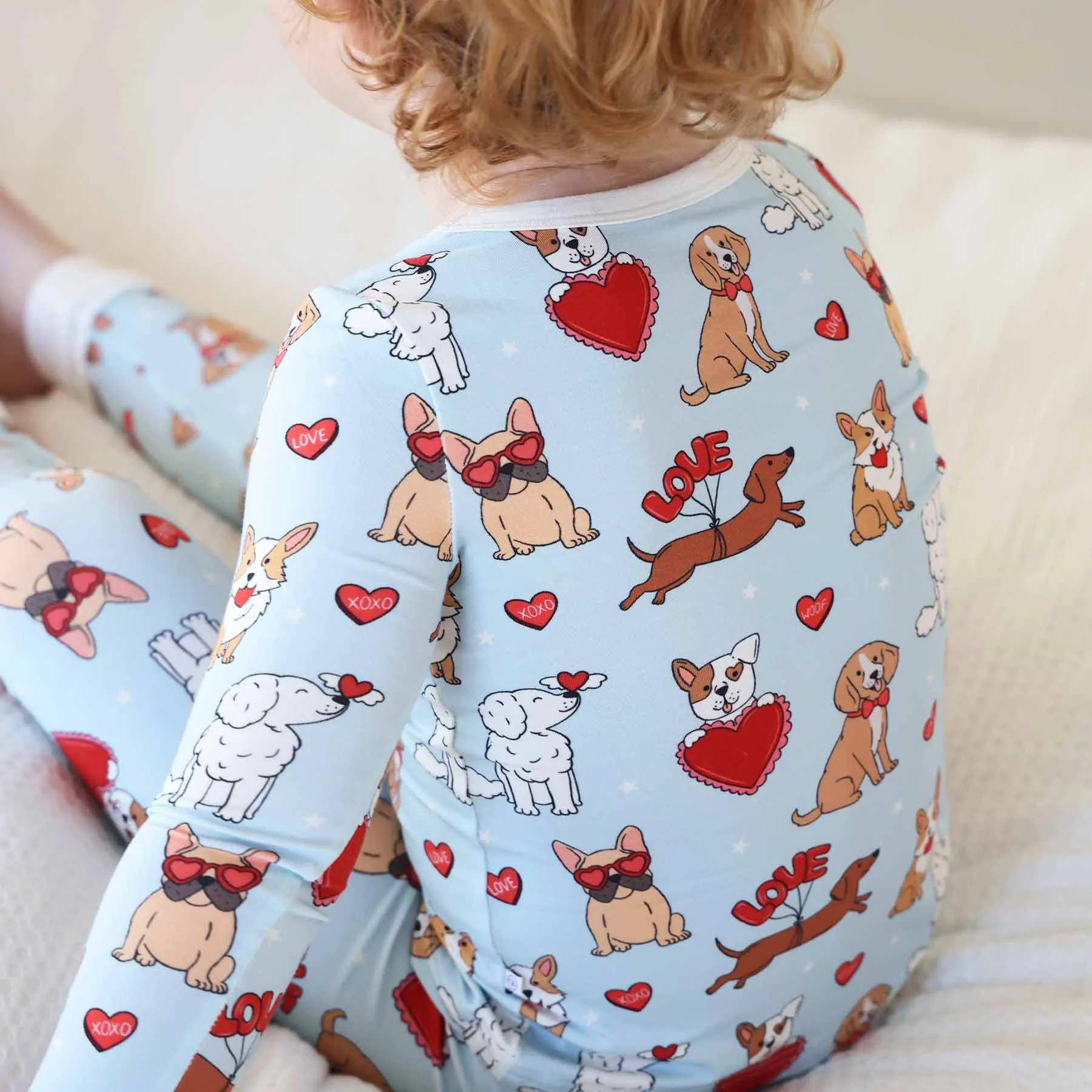 Valentine's Day Two Piece Pajama Sets