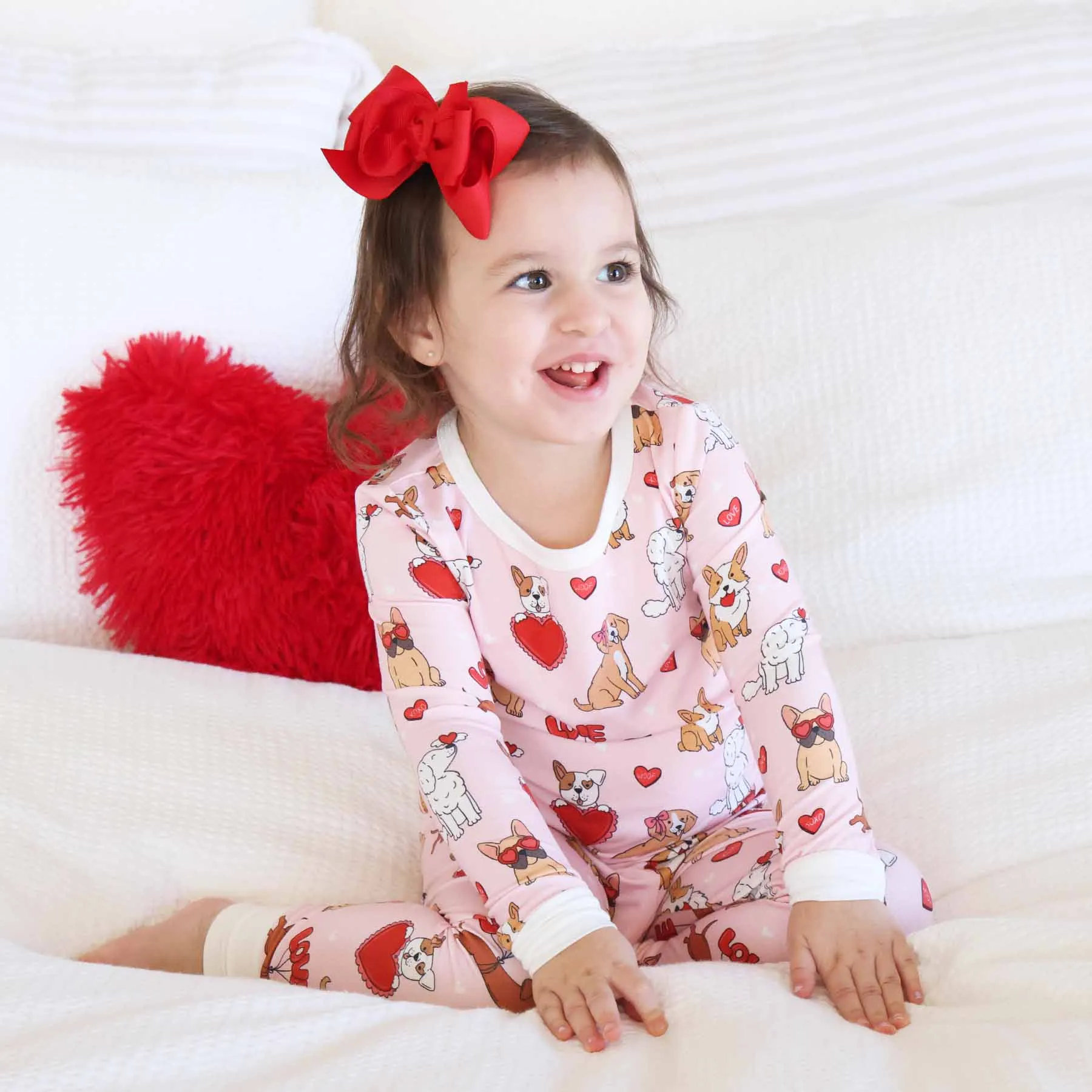 Valentine's Day Two Piece Pajama Sets