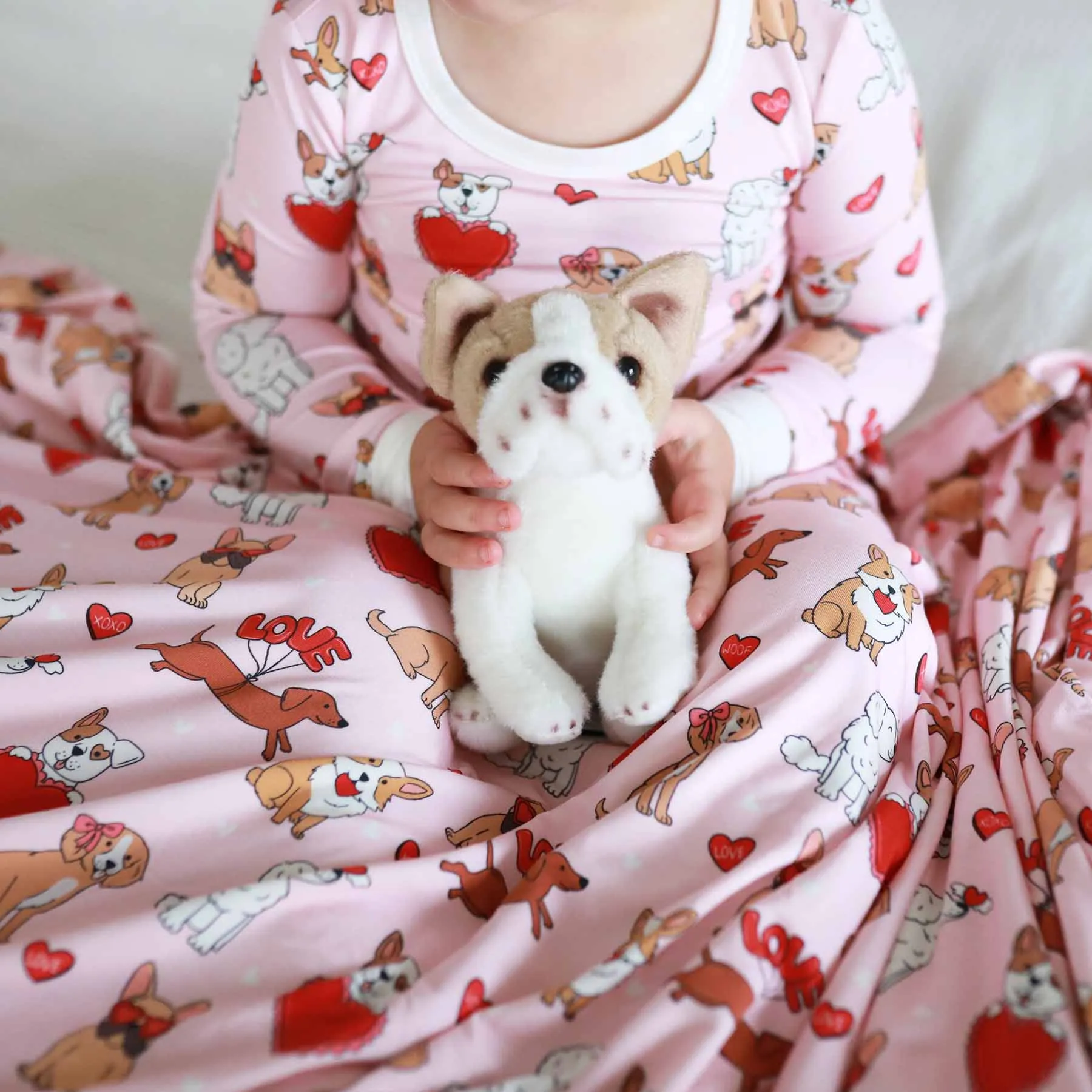 Valentine's Day Two Piece Pajama Sets