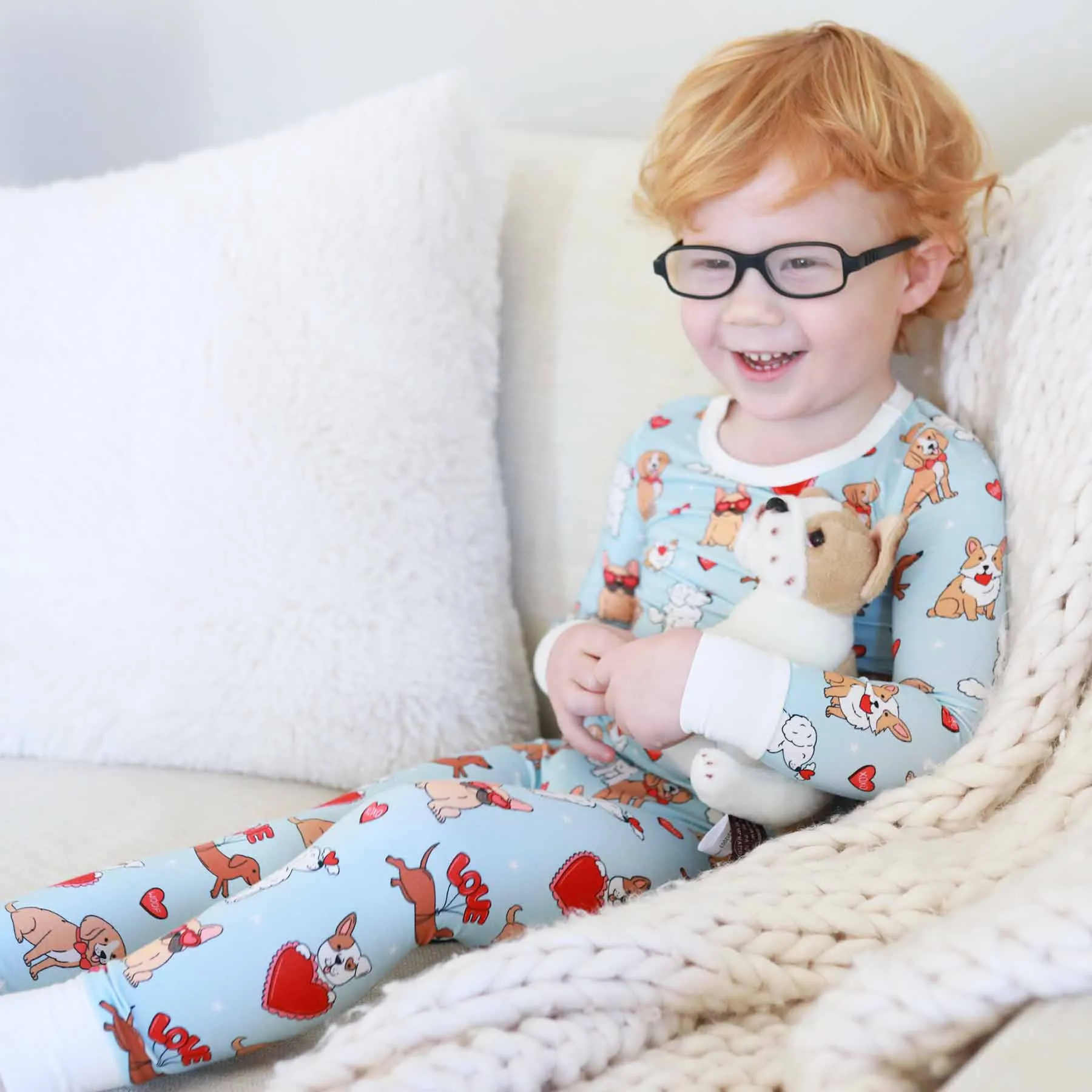 Valentine's Day Two Piece Pajama Sets