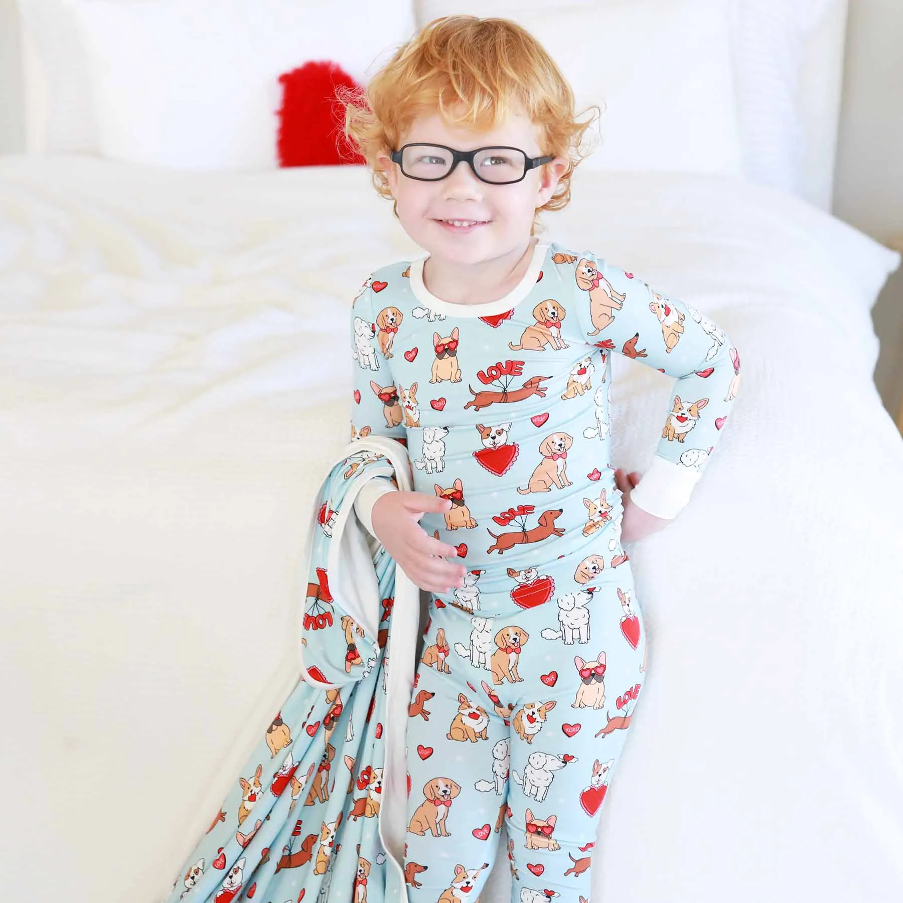 Valentine's Day Two Piece Pajama Sets