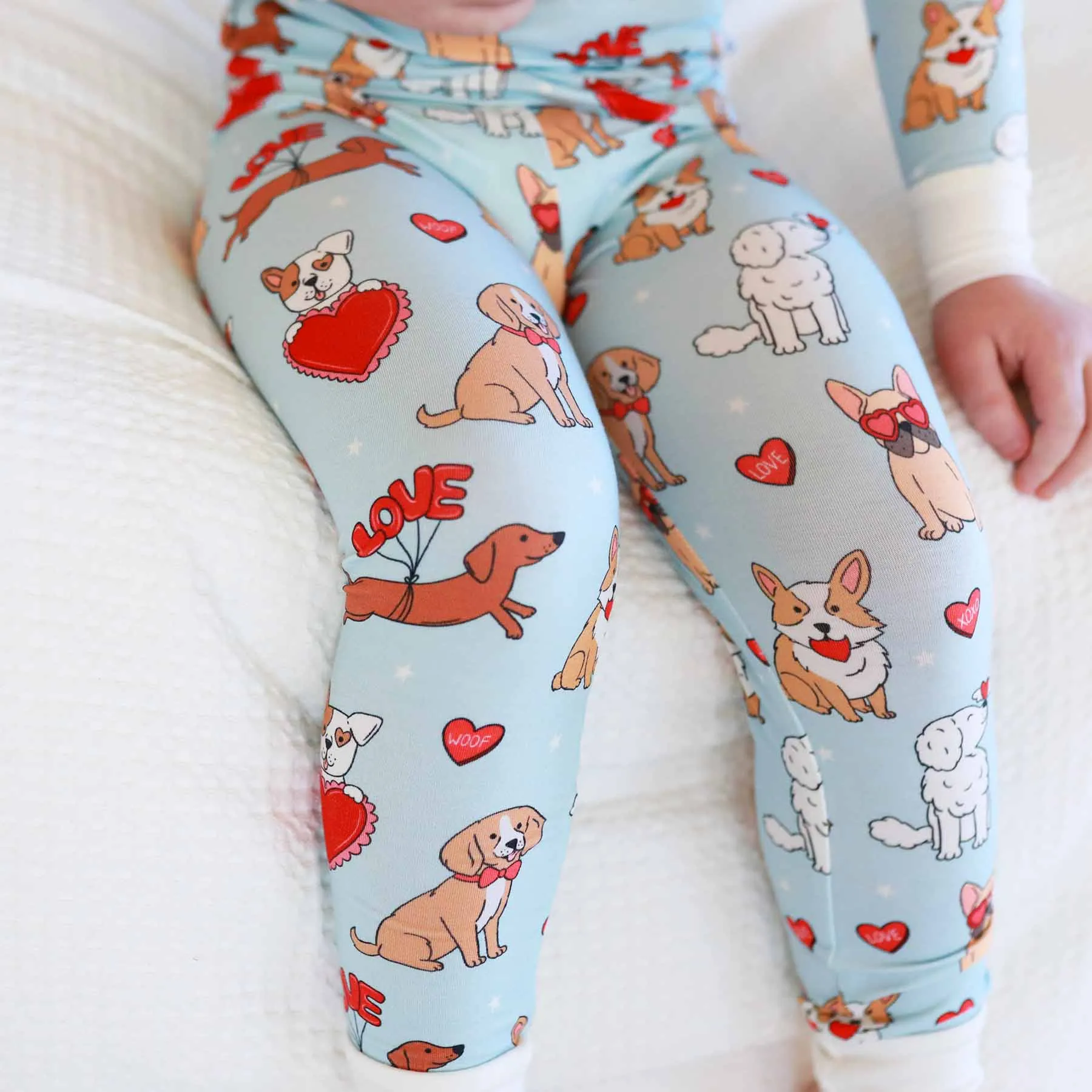 Valentine's Day Two Piece Pajama Sets