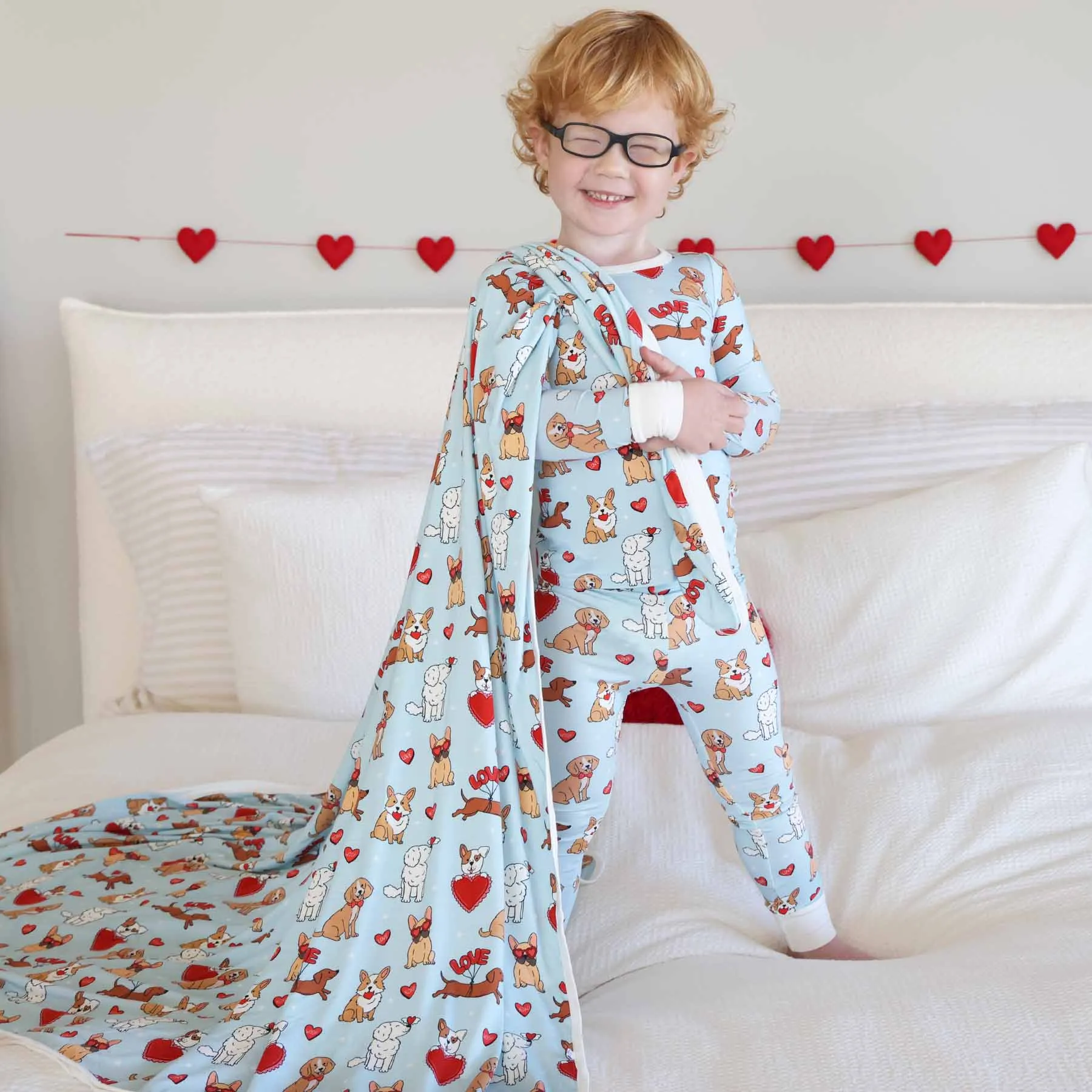 Valentine's Day Two Piece Pajama Sets