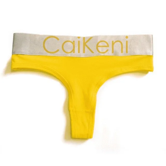 VDOGRIR Sexy Women's Cotton Seamless G-String Thong Female Panty Underwear Women Briefs Low Waist Letter Lady Intimates Tangas