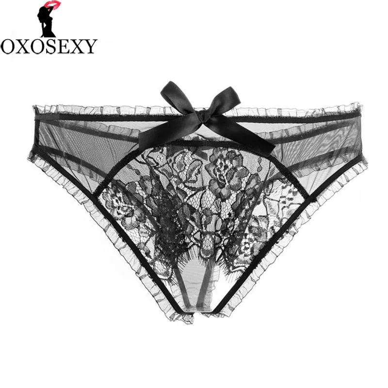 VenusFox White Black Erotic Panty Sexy Lingerie Underwear