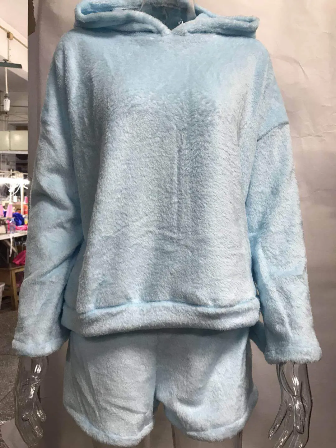 VenusFox Women Pajama Sets winter Flannel Warm Sleepwear