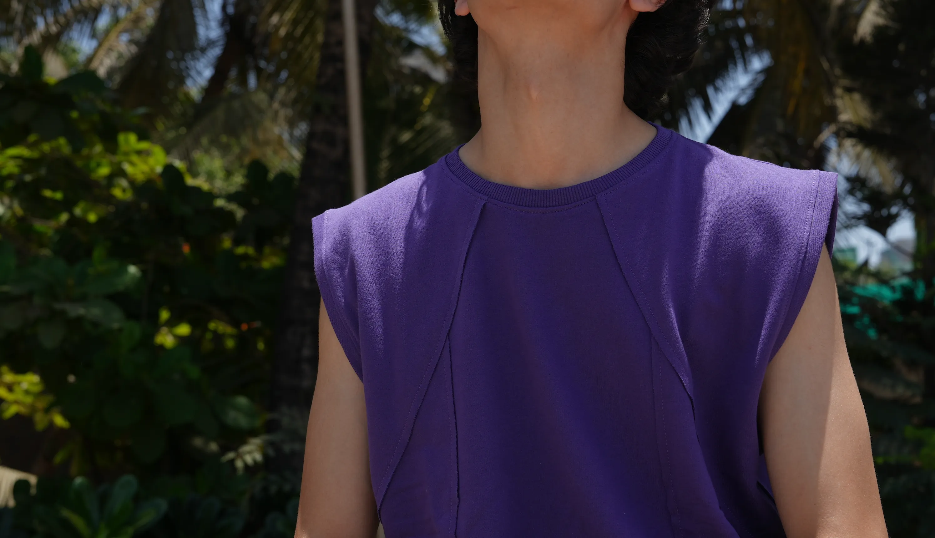Vest in Purple