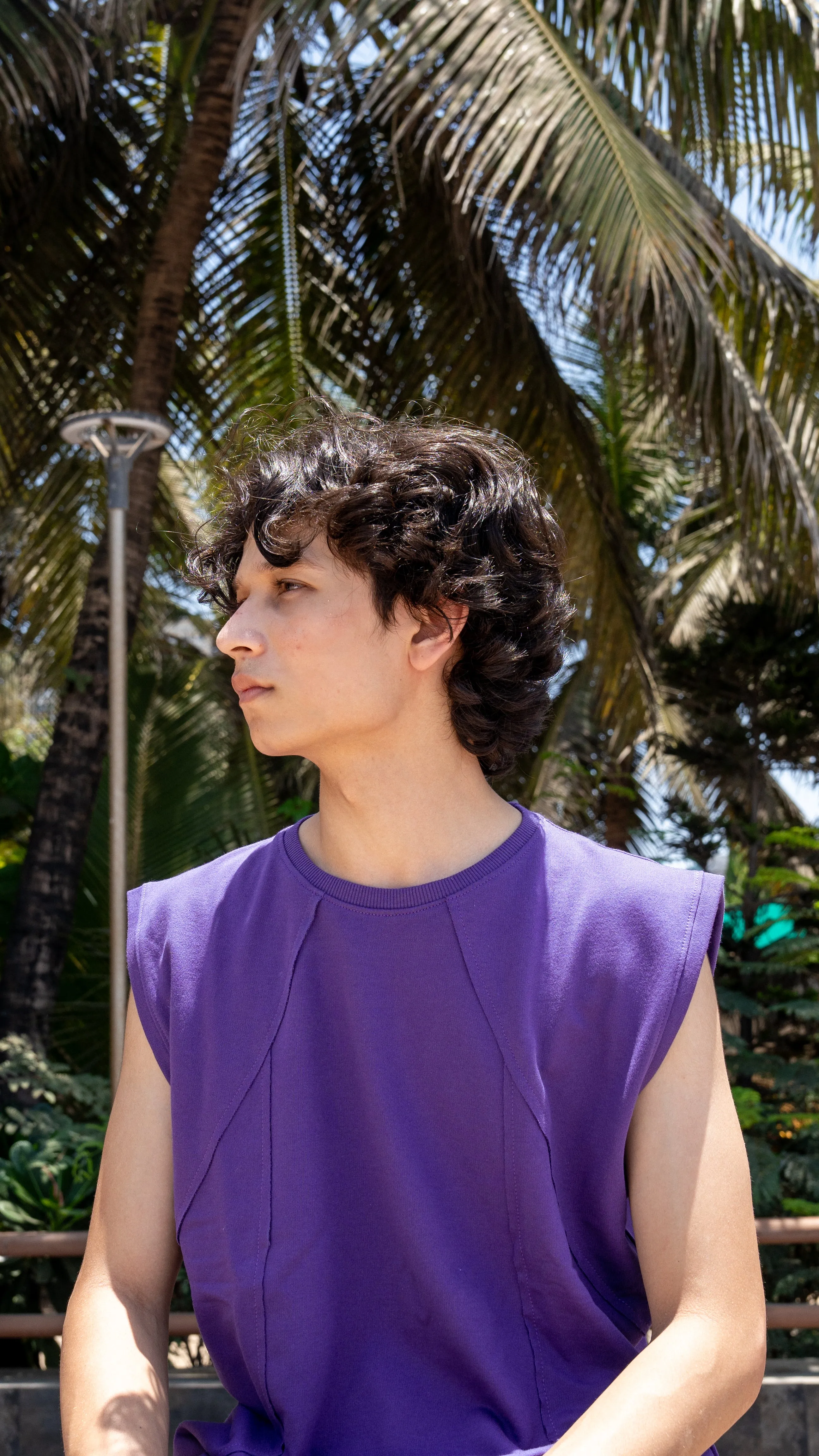 Vest in Purple
