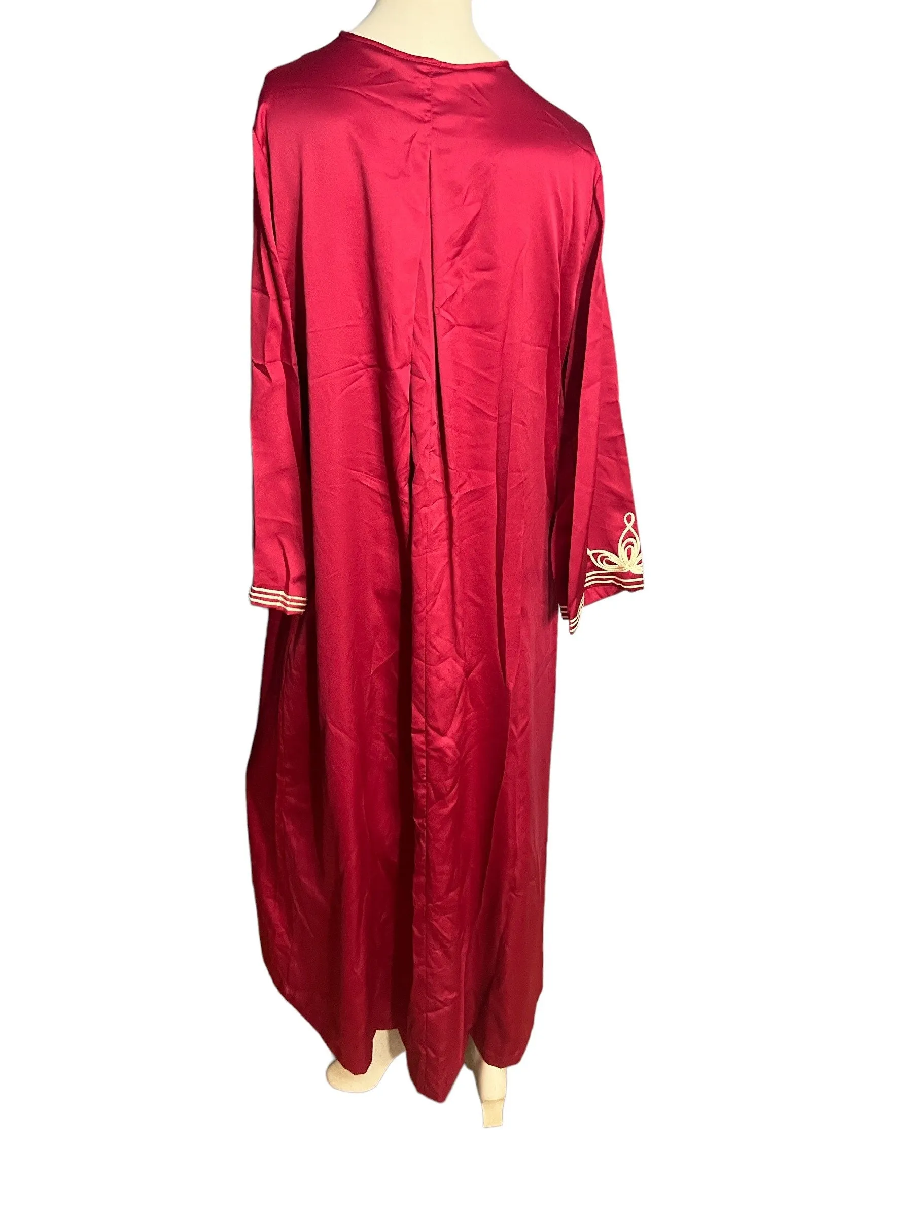 Vintage 1970's Bert Yelin for Iris hippie nightgown caftan L