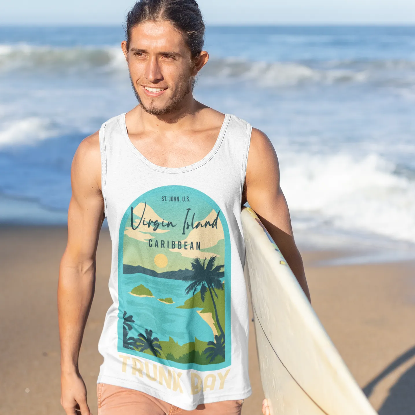 Virgin Island Men’s premium tank top