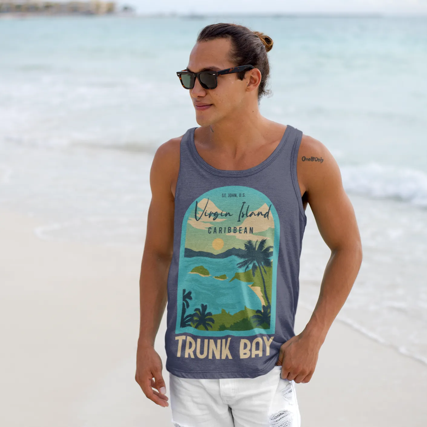 Virgin Island Men’s premium tank top