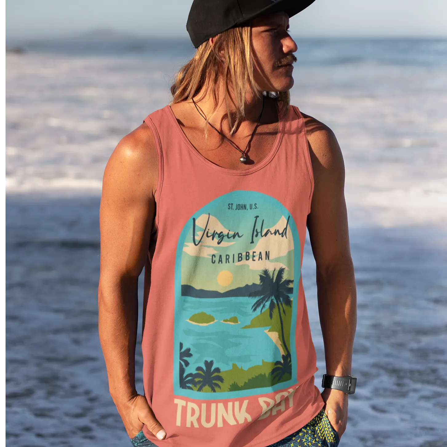 Virgin Island Men’s premium tank top