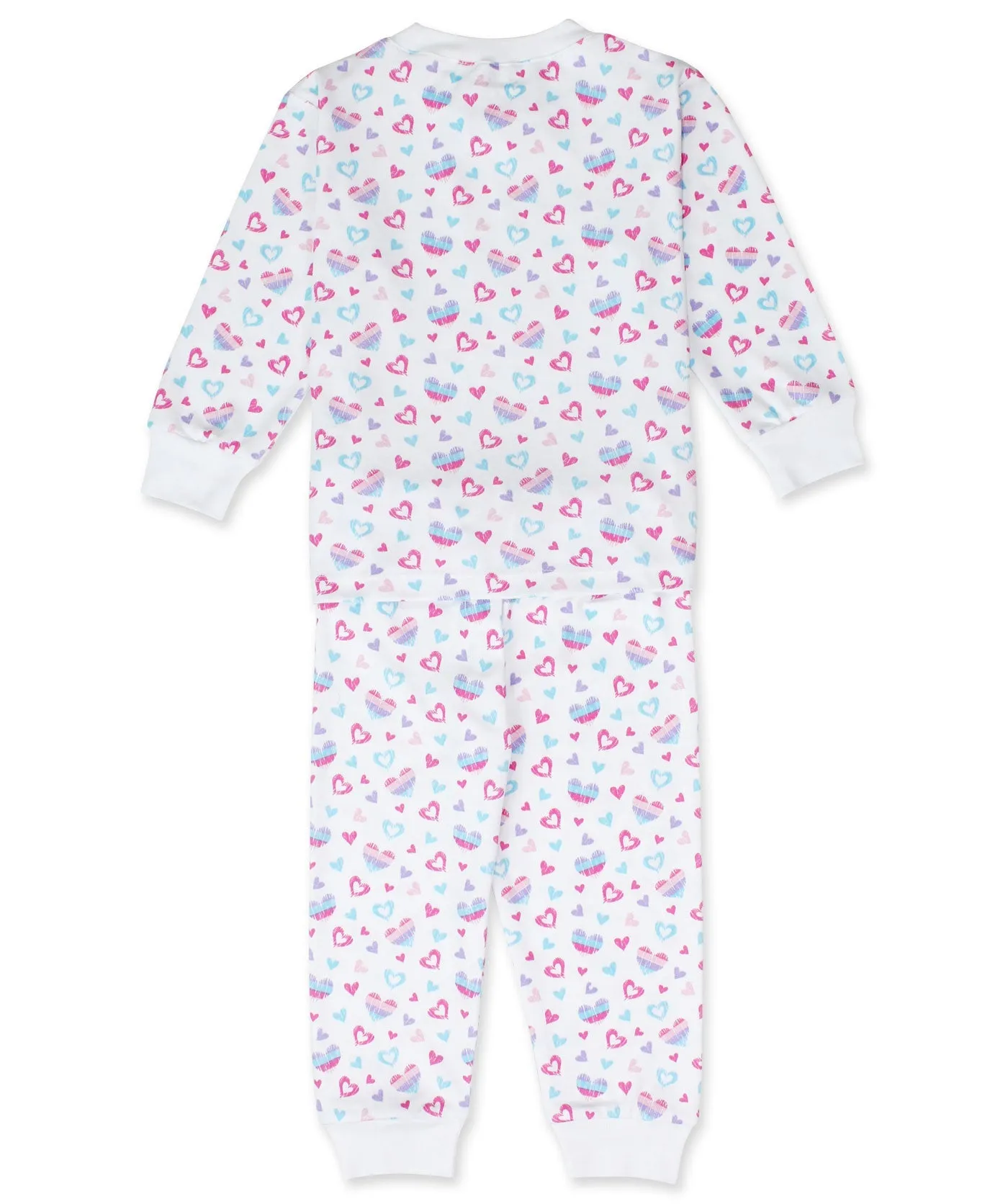 Watercolor Hearts Pajama