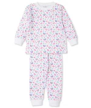 Watercolor Hearts Pajama