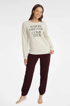 Where Dreams Come True Pajama Set