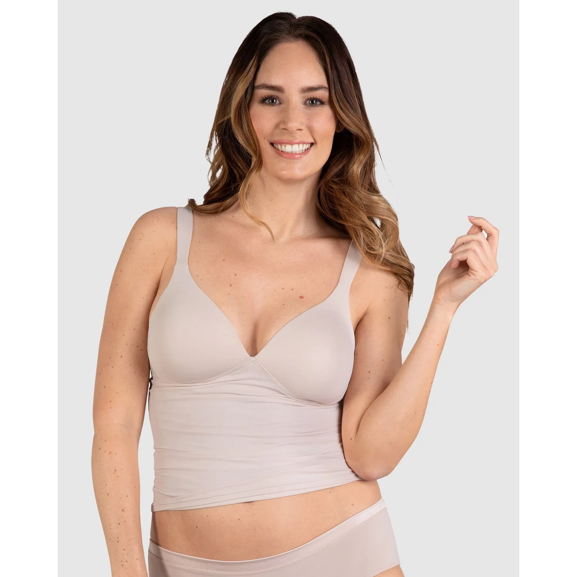 Wide Strap Padded Camisole