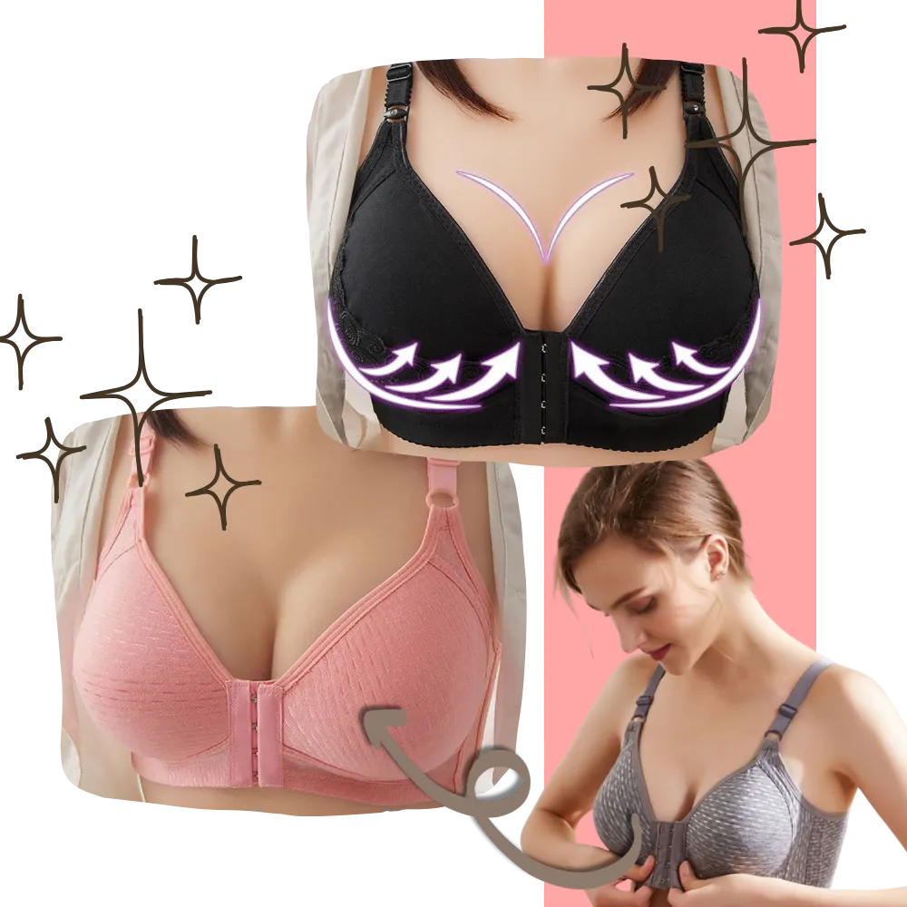 Wireless Plus Size Push Up Bra